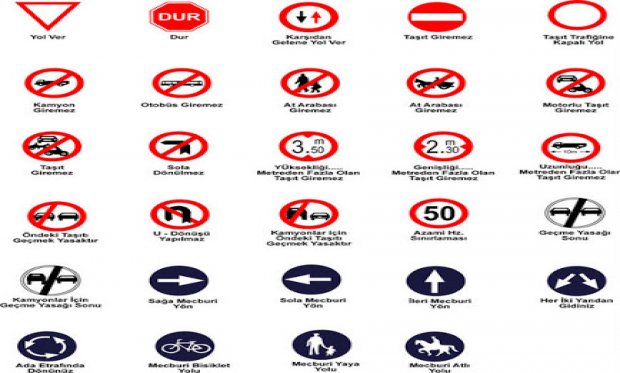 Çok Gezenlerin Bilmesi Gereken 5 Trafik Tabelası Çeşitleri